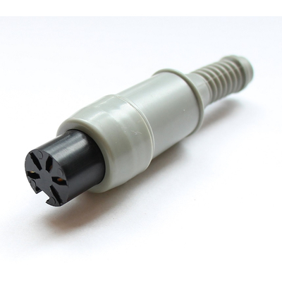 DIN coupling 5-pole 240� with kink protection
