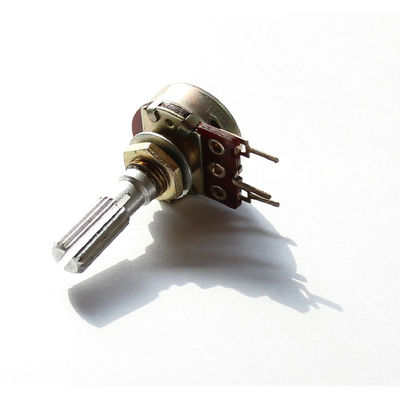 Potentiometer axial mono     5K lin 6mm mit 11 Rastungen  VRB-111M5