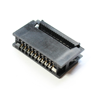 PCB connector for flat bank cable - SEC-20