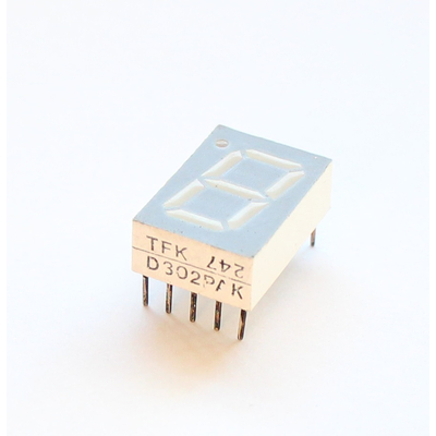 7 segment display red - D302PAK