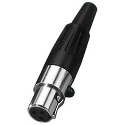Mini XLR Kupplung 3 polig