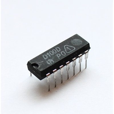D100D NAND gate with 2 inputs