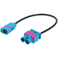 Antenna adapter AUDI/VW - double Fakra (M) - Fakra (F)