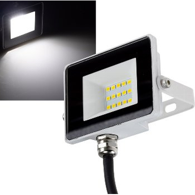 LED-Fluter SlimLine  10W neutralwei� 4000K IP465 wei� -...