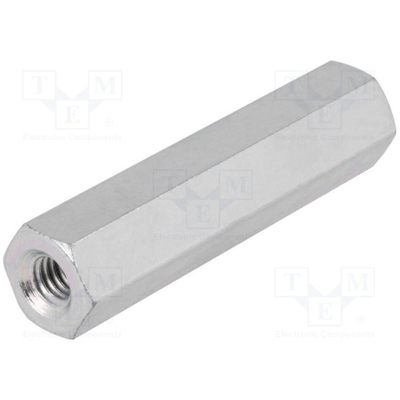   8mm hex socket spacer with female thread M3