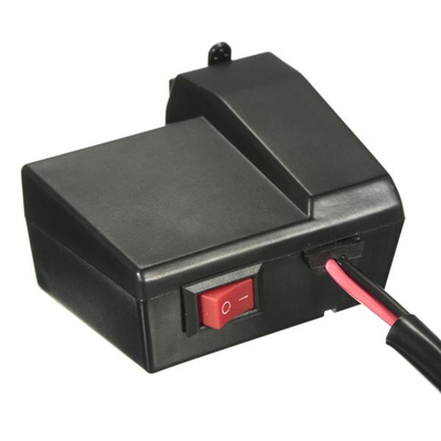 Splashproof USB charging sockets 2 x 5V 3,1A with integrated voltage display Input voltage 12 - 24VDC