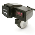 Spritzwasser gesch�tzte USB Ladebuchsen 2 x  5V 3,1A mit...