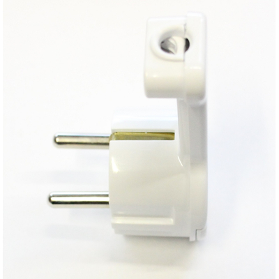 Schutzkontakt Stecker besonders flache Bauweise
