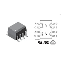 VOD217T Optokoppler SMD Kanle:2 UIsol:5,3kV Uce:80V SOIC-8