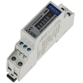 Wechselstromz�hler f�r Hutschienenmontage 1-phasig  5A...