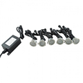 LED Treppenstufen Einbaustrahler 6er Set 0,6W IP67 - SET1