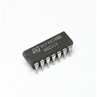 HCF4016BE  Quad Bilateral Switch DIP14