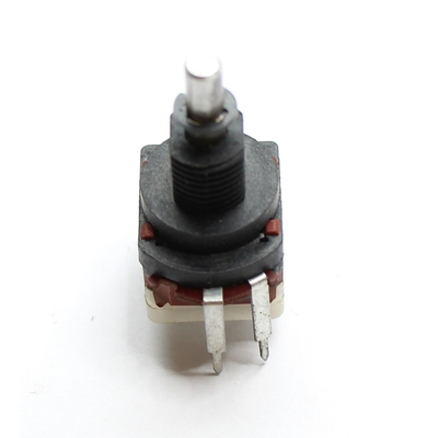 Potentiometer axial mono  250K log mit Schalter 1 x ein 250VAC 10A