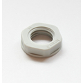 Gegenmutter 6-kant M12 19mm grau Polyamid