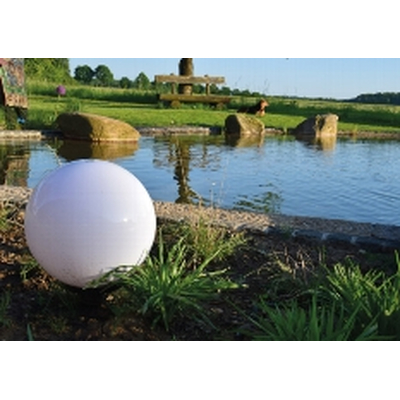 �Garden ball light �30cm E27 with 1,5m cable and ground spike IP44 - CT-GL30