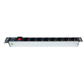8-way power strip for rack installation 19 total max. 3500W