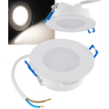 LED recessed luminaire  4,9W neutral white round IP44...