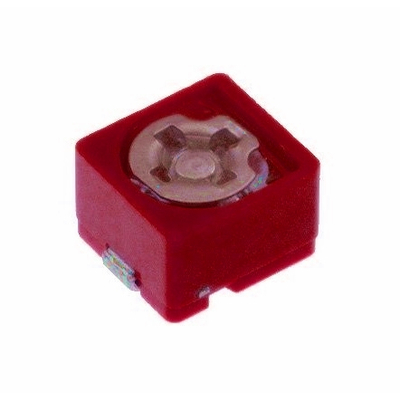 Adjustable SMD capacitor Ceramic 4,5pF20pF red 100VDC