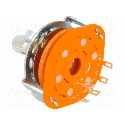                Rotary switch with solder connections 1 pole 4 positions 0,3A / 125VAC BBM