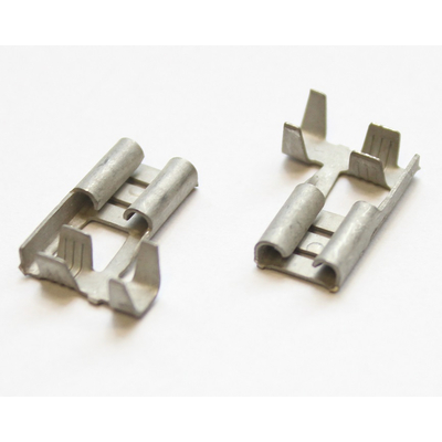 Blade socket 6.3mm 90 ° angled