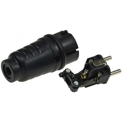 Safety rubber plug for outdoor 250V / 16A IP44