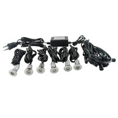 LED Treppenstufen Einbaustrahler 6er Set 0,6W IP67 - SET2