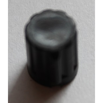 Knob for beveled 4mm axes, black