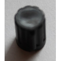 Knob for beveled 4mm axes, black