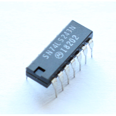 74LS243 Quad Non-Inverting Bus Transceiver with 3-State...
