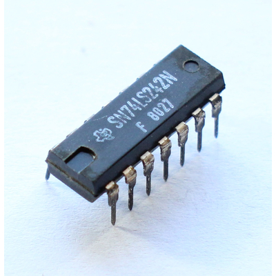 74LS242 Bus-Transceiver 4-fach bidirectional