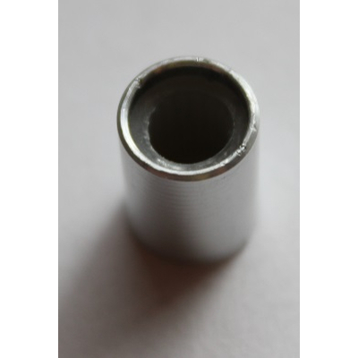 Drehknopf f�r geriffelte 6 mm Achsen 10 x 16 mm silber