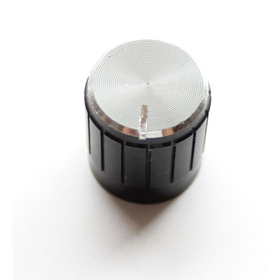 <strong><span style=font-size: 14pt>knob for knurled 6 mm axles 40 x 17 mm silver</span></strong>