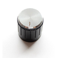   knob for knurled 6 mm axles 40 x 17 mm silver  