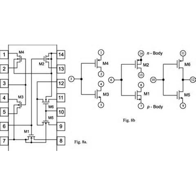 CD4007 / HCF4007UBE /  MC14007UB / HBF 4007AE  2 CMos Pare + Inverter