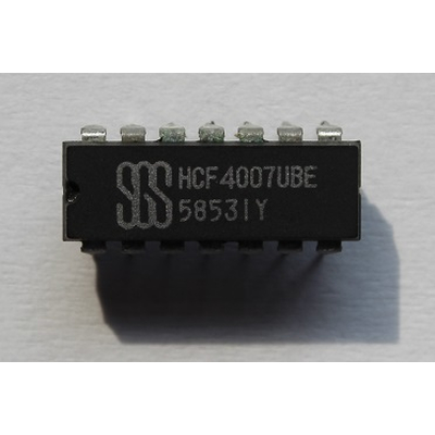 CD 4007 / HCF 4007UBE /  MC 14007UB / HBF 4007AE  Dual Complementary Pair Plus Inverter