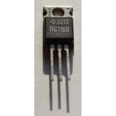 TIC116D Thyristor 600V 8A 20mA TO220