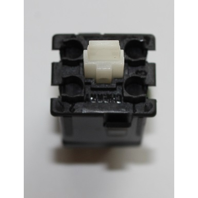 Buttons 1 x on - 1 x off - Cherry (10 pcs.)