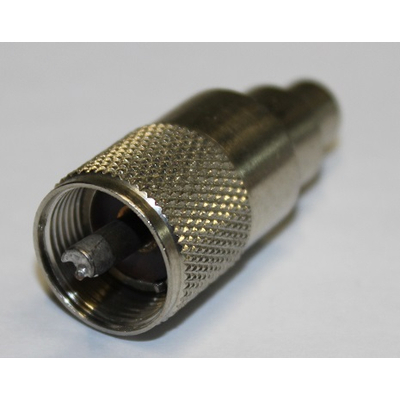 UHF Stecker / Cinch  Kupplung