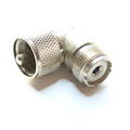 UHF angle adapter 90� PL plug / PL coupling