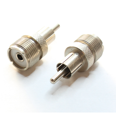 UHF socket / RCA plug adapter