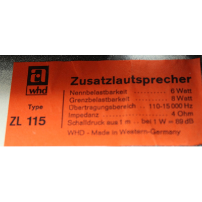 ELA Wandlautsprecher B-Ware aus Aufr�stung WHD