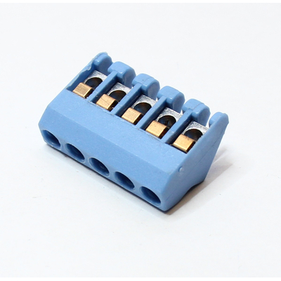 Terminal strip for PCB assembly 5 poles 5mm pitch
