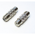 Cinch Kupplung / F Buchse Adapter