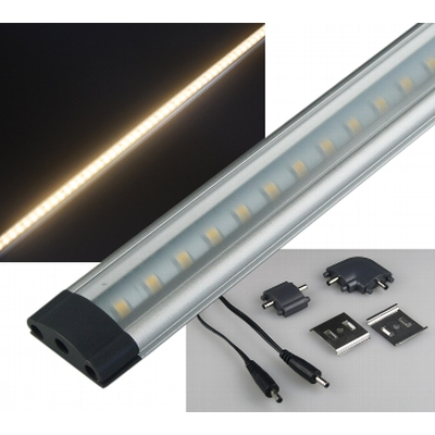 LED Unterbauleuchte 80cm 8 Watt warmwei� 3000K - CT-FL80