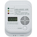 Kohlenmonoxid Melder mit Thermometer, EN 50291 zertifiziert