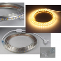 LED Streifen 230VAC   5m  warmwei 3000 lumen  IP44