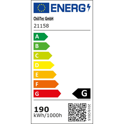 LED strip 230VAC 20m warm white 12000 lumen IP44 - Ultra-Bright