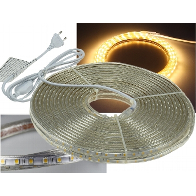 LED Streifen 230VAC 20m  warmwei� 12000 lumen  IP44 -...