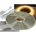 LED strip 230VAC 20m warm white 12000 lumen IP44 -...