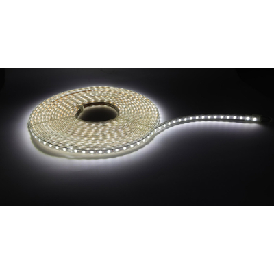 LED Streifen 230VAC   5m  kaltwei� IP44 - Ultra-Bright